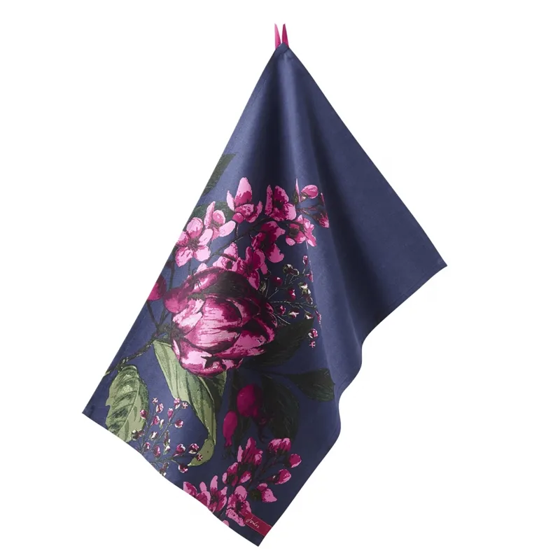 Joules Set Of Two Tea Towels - Artichoke Floral -2